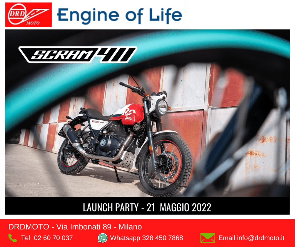 scram 411 royal enfield