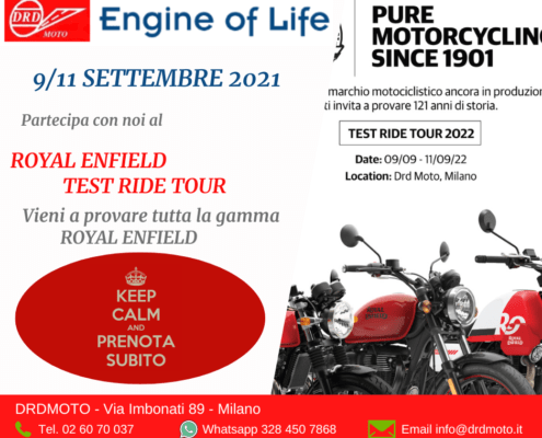test ride tour 2022 drd