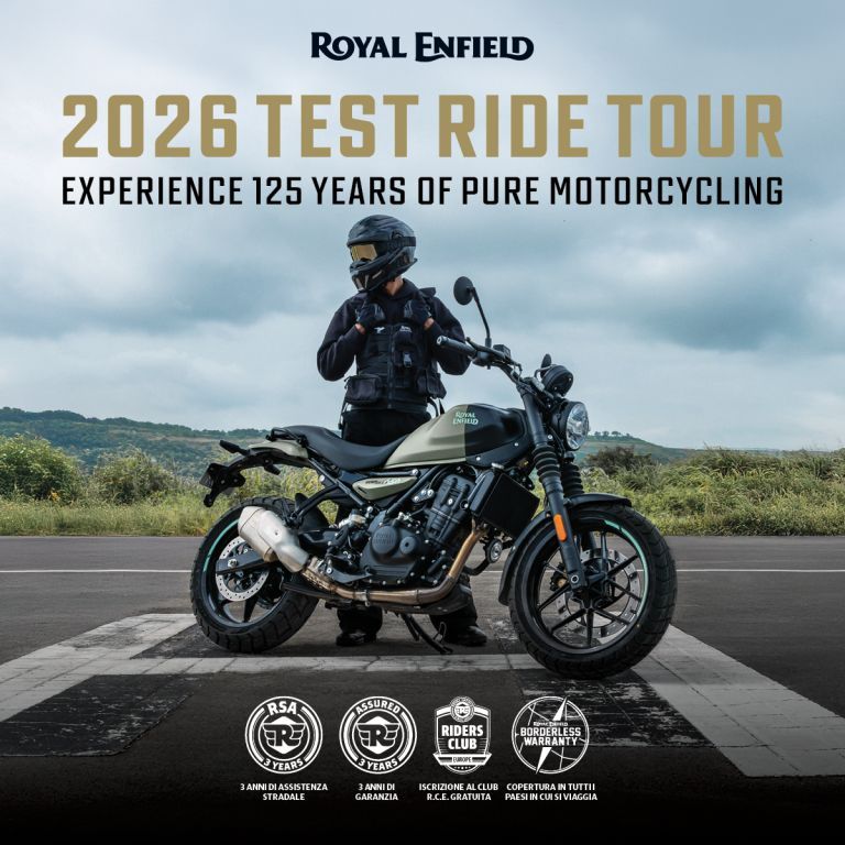 TEST RIDE 2026 - ROYAL ENFIELD TEST RIDE 2026 - ROYAL ENFIELD